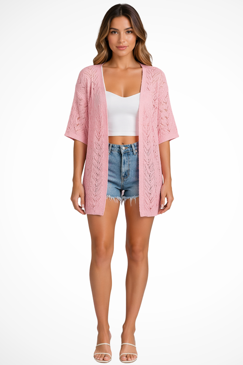 Wilda Women's Cardigan - flat lay