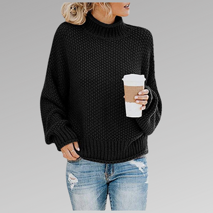 Selma Women's Oversized Sweater - back view