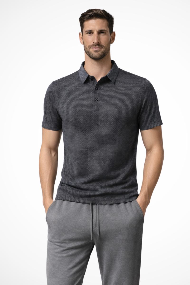 Orson Men's Shirt | Waffle, Knit, Short Sleeve