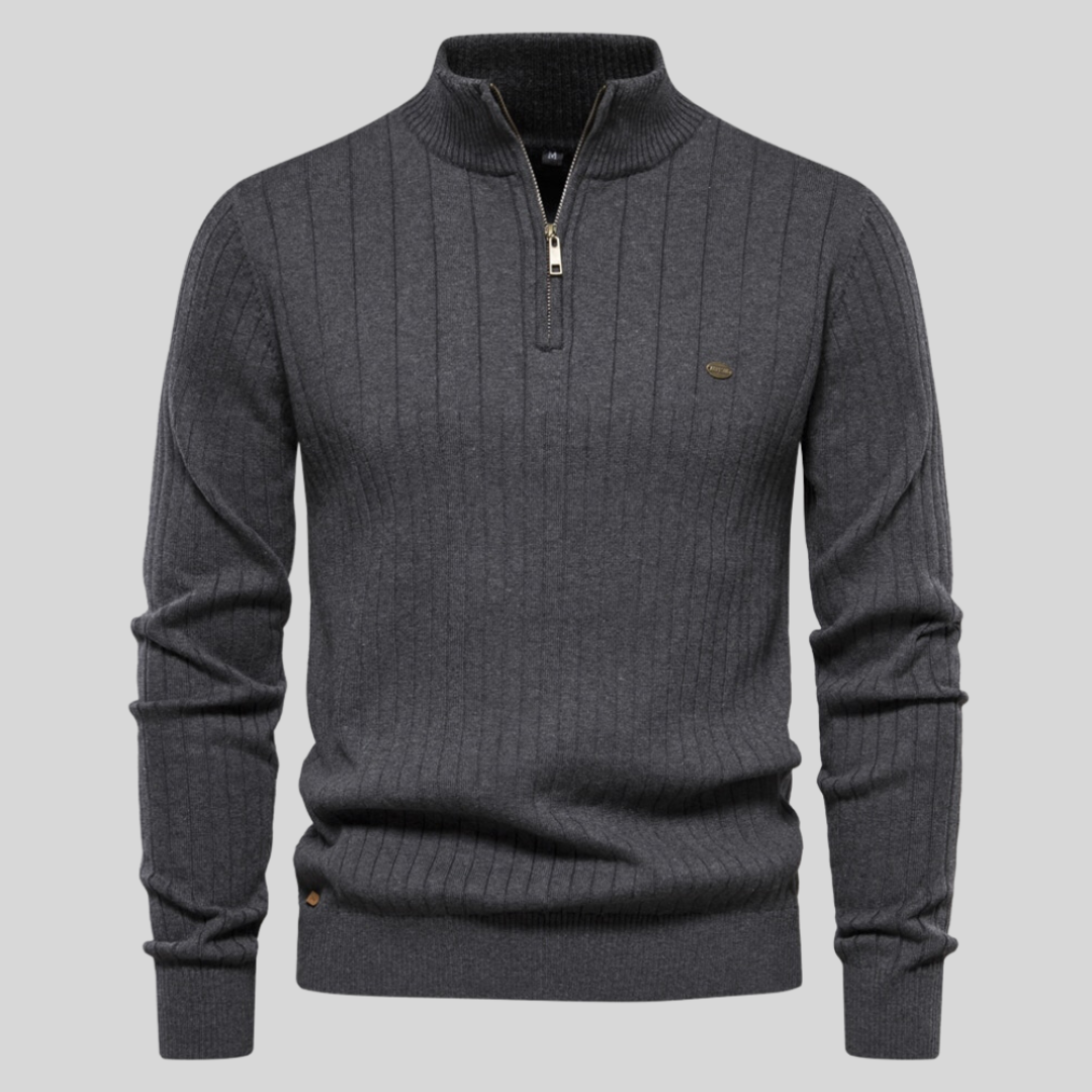 Tristan Men's Sweater - flat lay