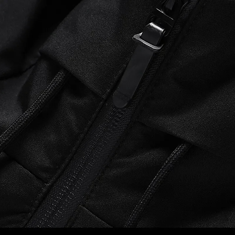 Elias Men's Puffer Jacket - flat lay