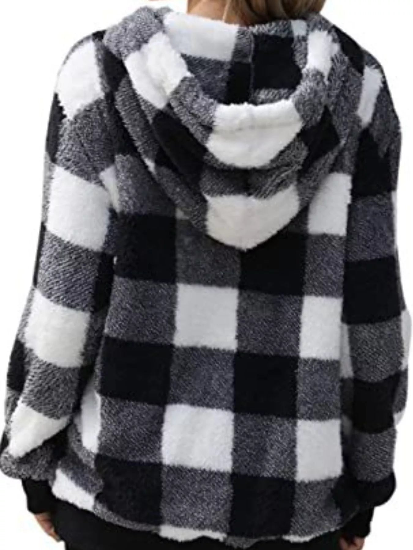 Faye Women's Plaid Sweater - front view