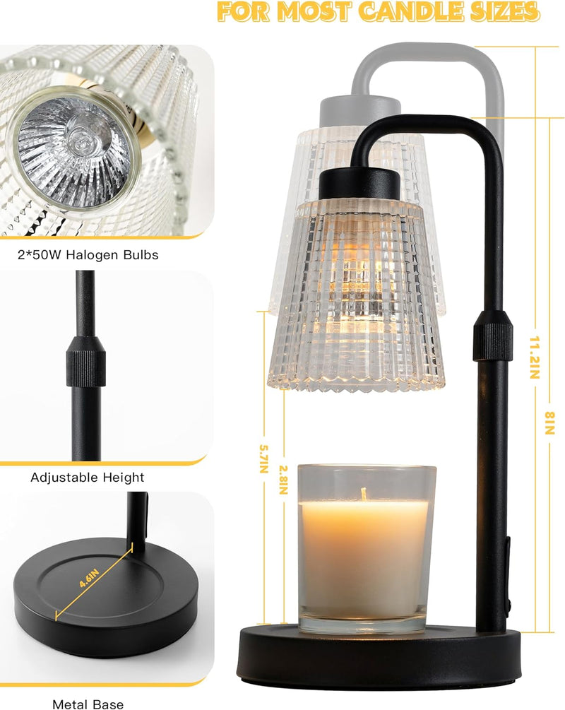 Cedar LED Dimmable Lamp - styled view
