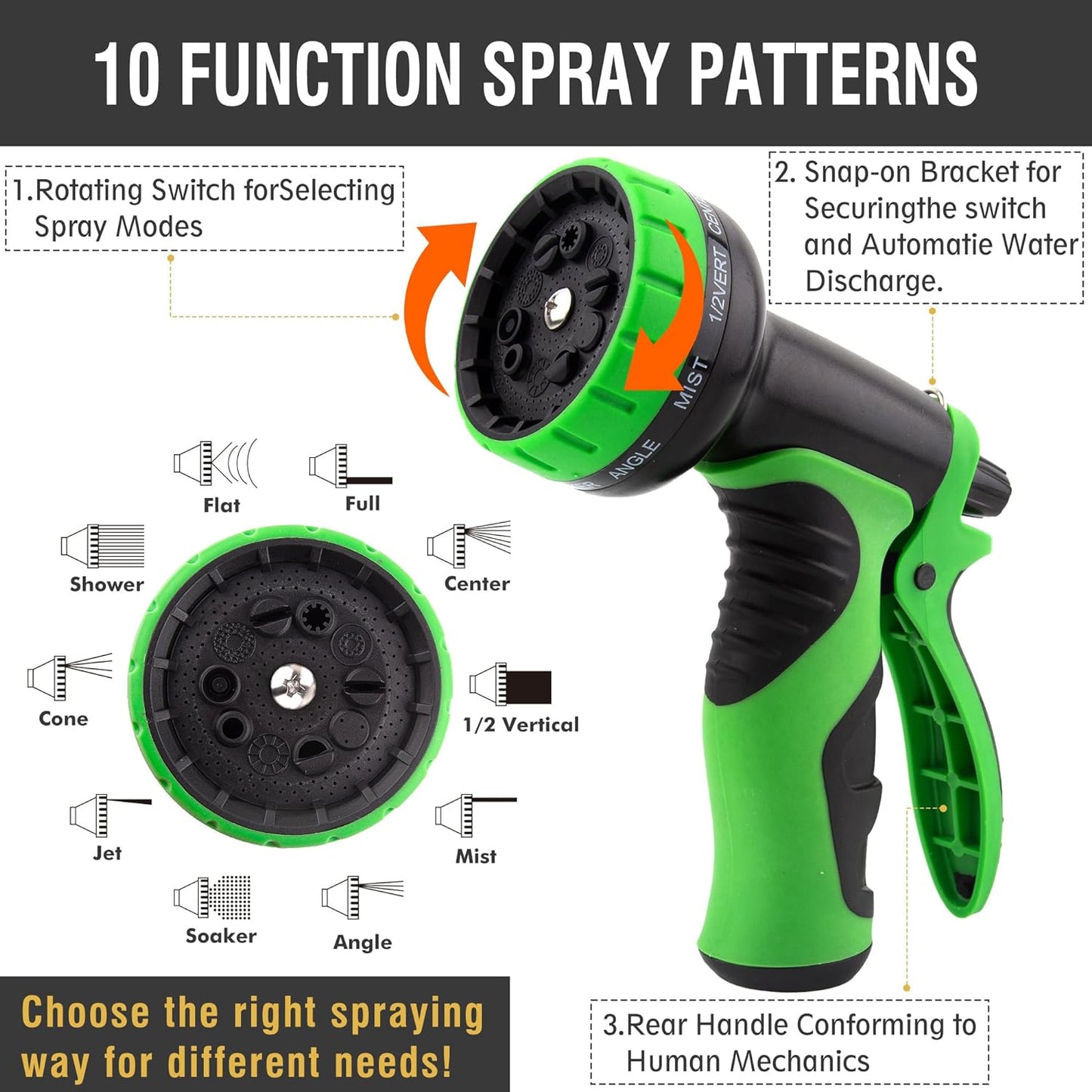 Vale Portable Garden Hose - fabric and finish detail