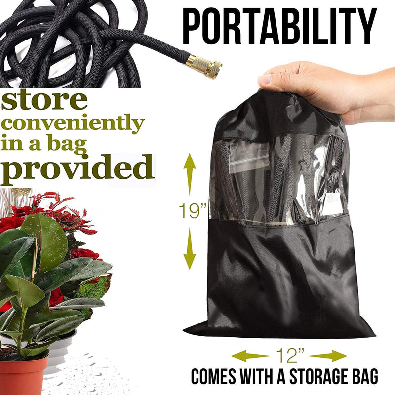 Ash Portable Garden Hose - flat lay