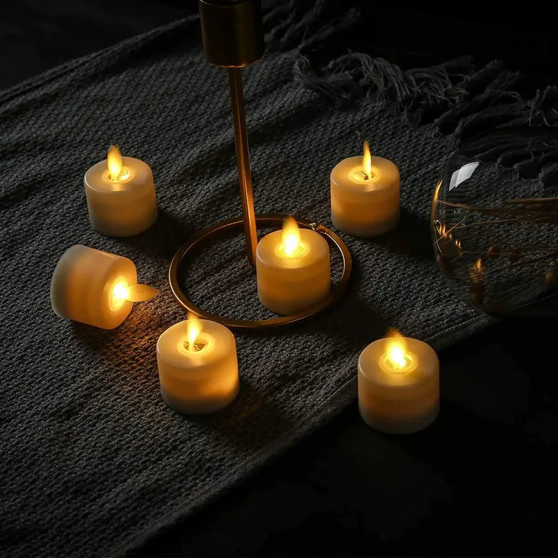 Slate LED Flameless Candles | Cosy Autumn Evenings