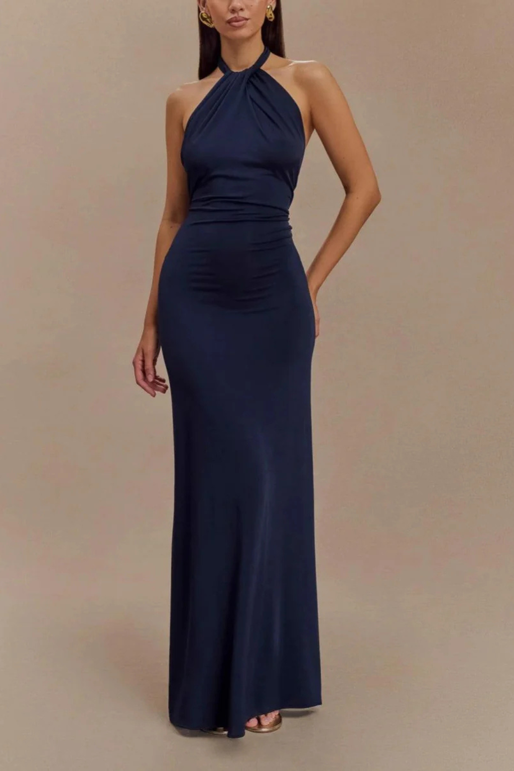Maya Women's Maxi Dress - flat lay