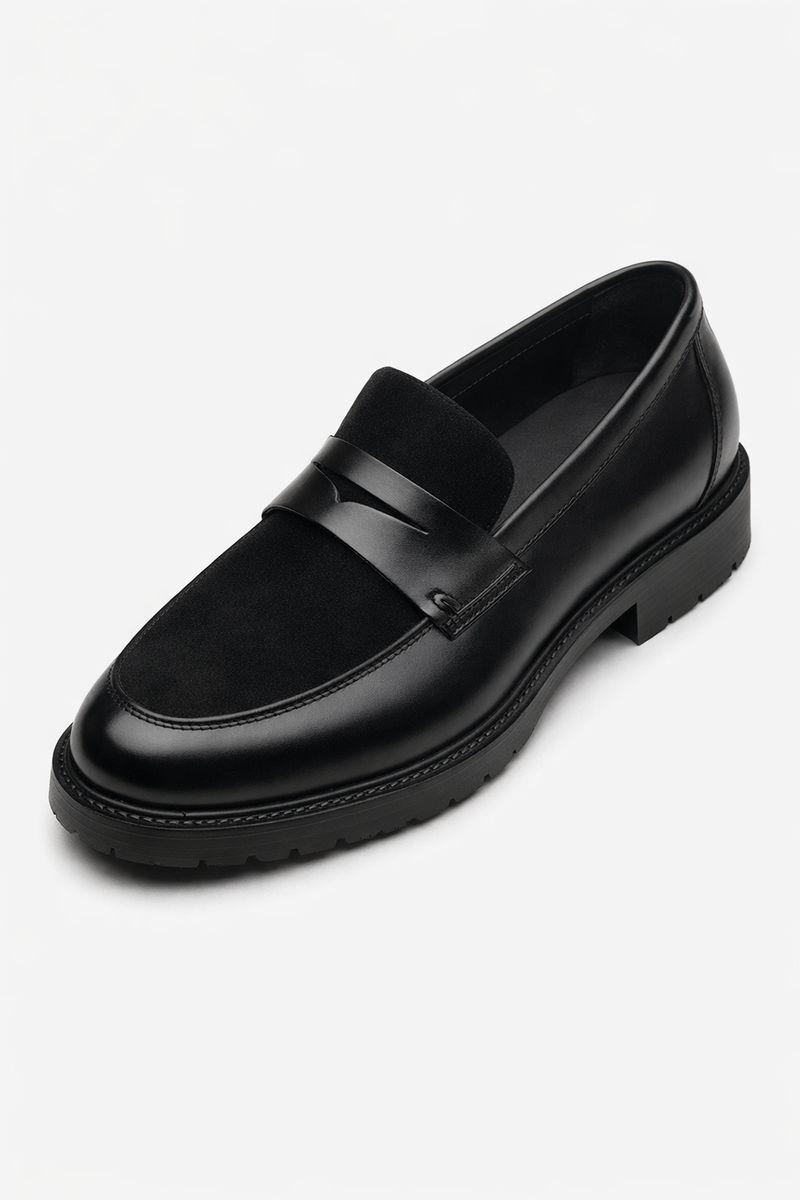 Hollis Men's Suede Loafers - flat lay