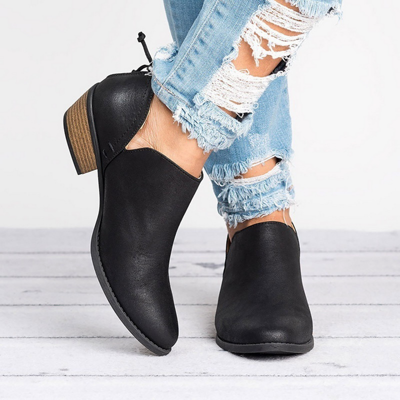 Nell Women's Ankle Boots - full-length view