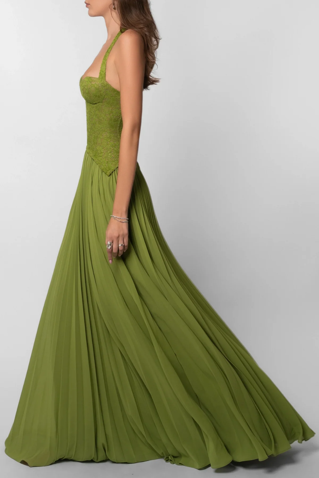 Tilda Women's Pleated Maxi Dress - shown in use