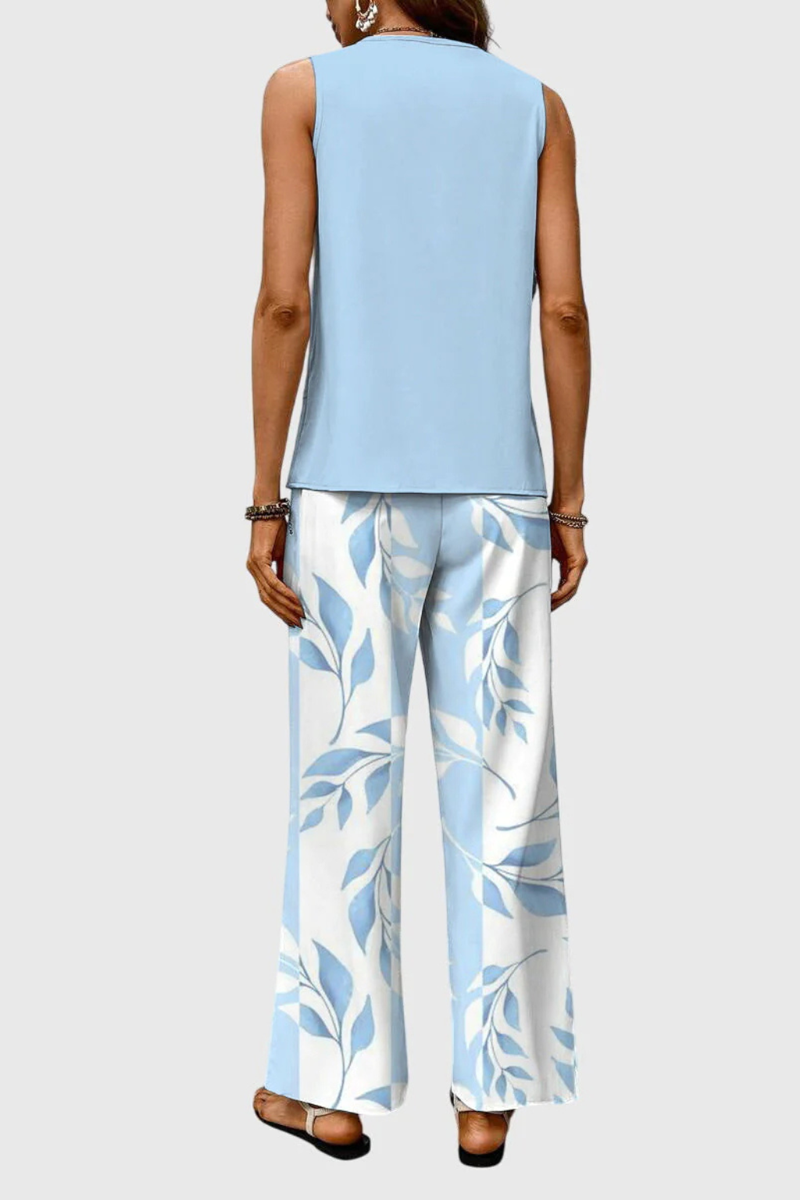 Sophie Women's Wide Leg Trousers - full-length view