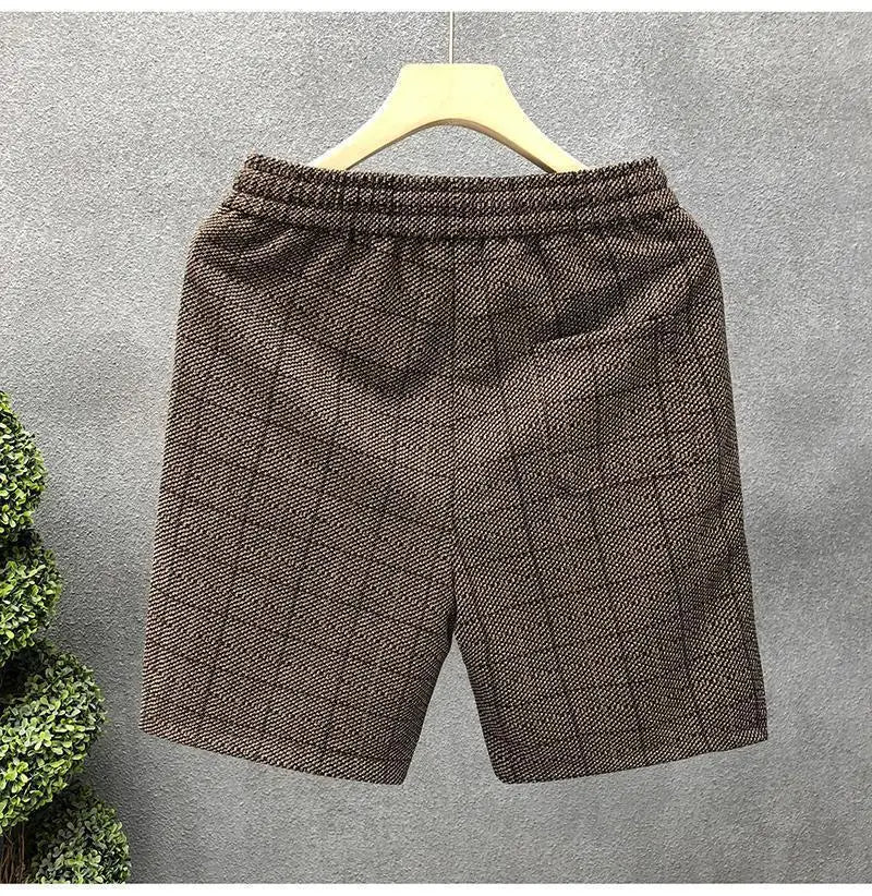Imogen Women's Plaid Shorts - back view