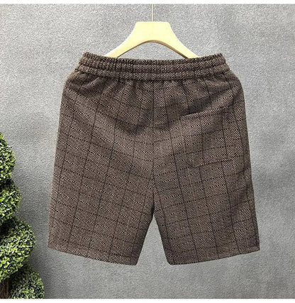 Imogen Women's Plaid Shorts - back view