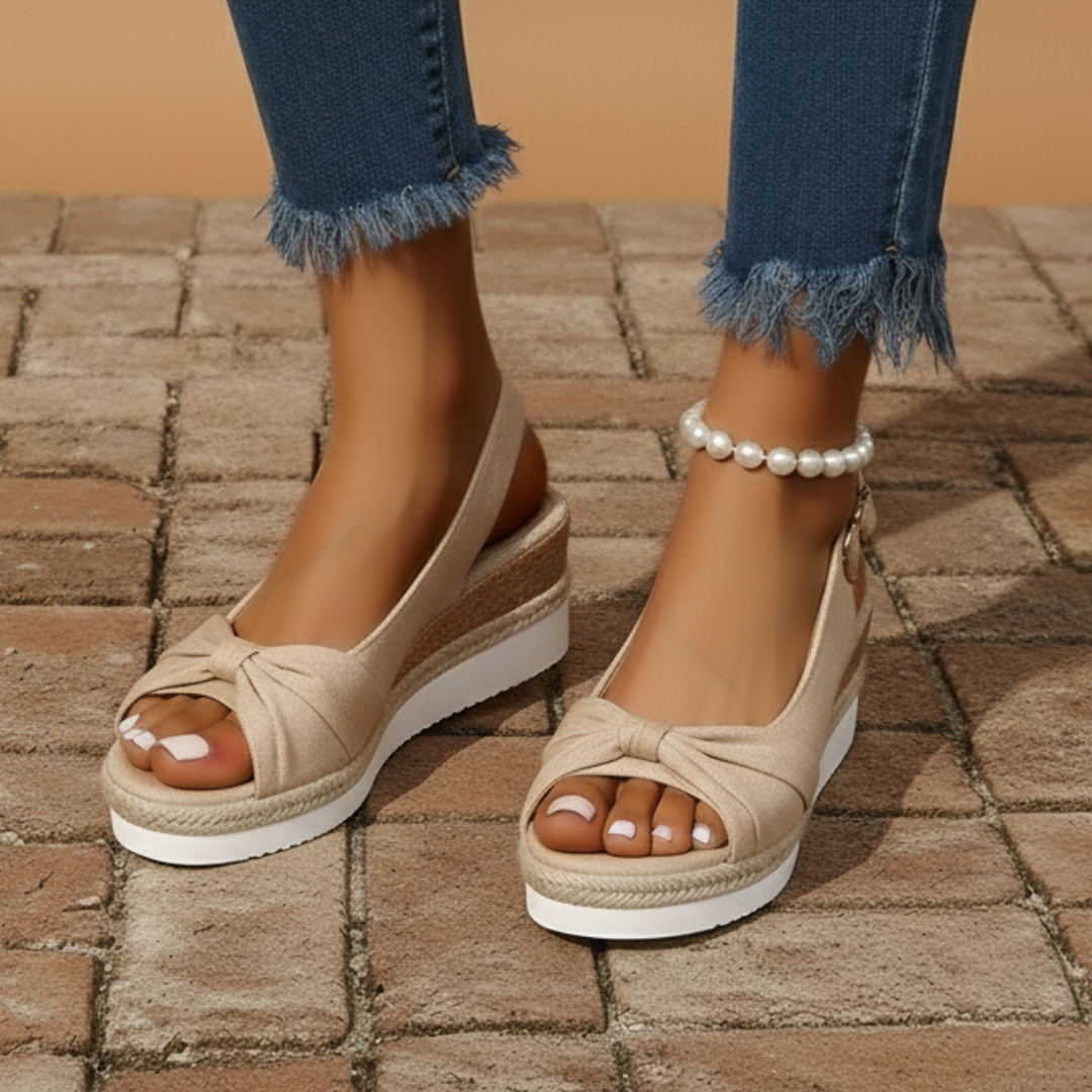 Willa Women's Platform Espadrilles - full-length view