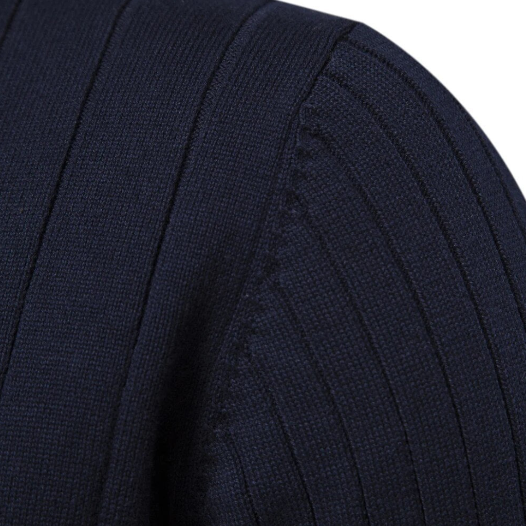 Tristan Men's Sweater - close-up detail