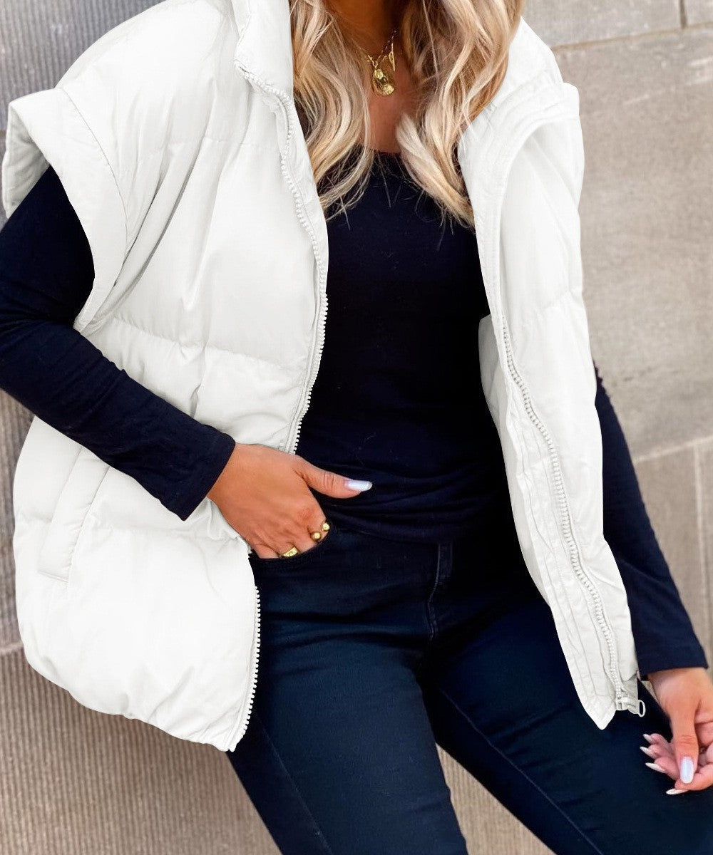 Wren Women's Puffer Jacket - back view