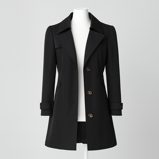 Maren Women's Trench Coat - front view
