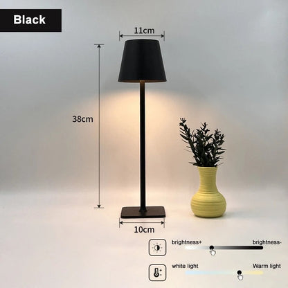 Haven LED Table Lamp - back view