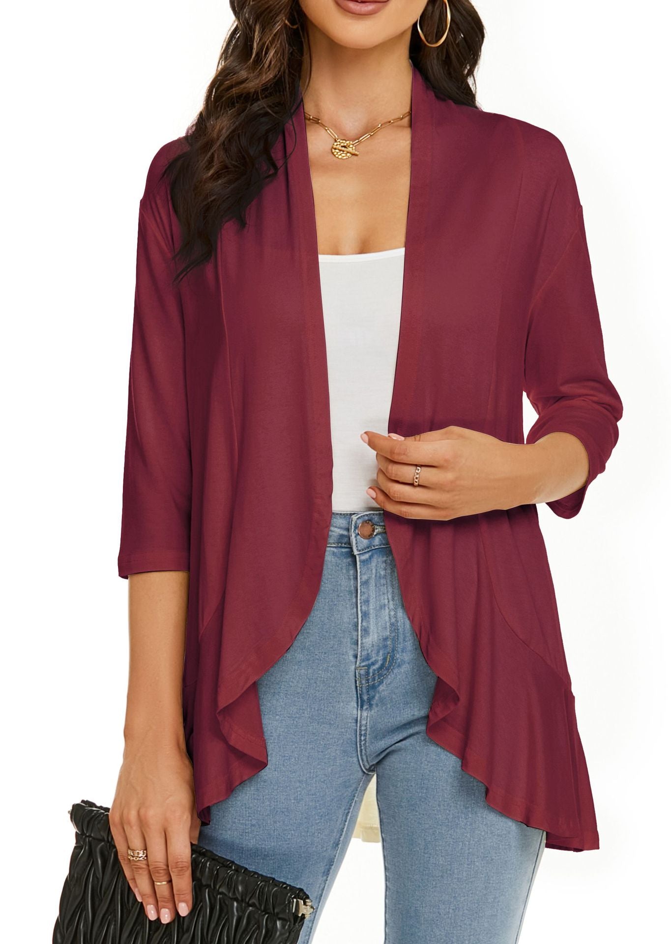 Hattie Women's Cardigan - shown in use