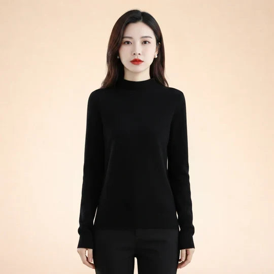 June Women's Sweater - fabric and finish detail