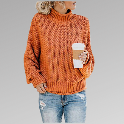 Selma Women's Oversized Sweater - styled view