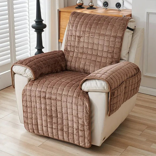 Snug Grid Recliner Chair Cover
