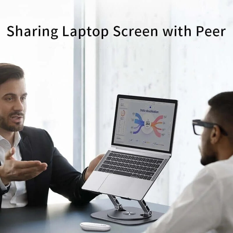 Kestrel Adjustable Laptop Stand - styled view