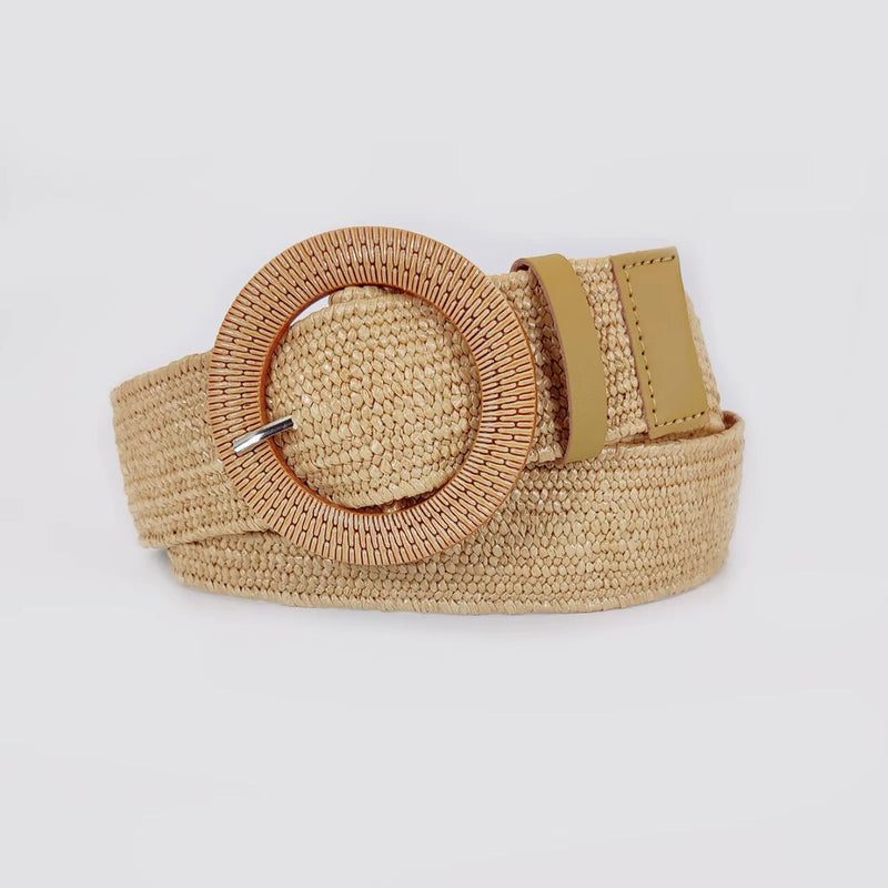 Wilda Women's Belt - fabric and finish detail