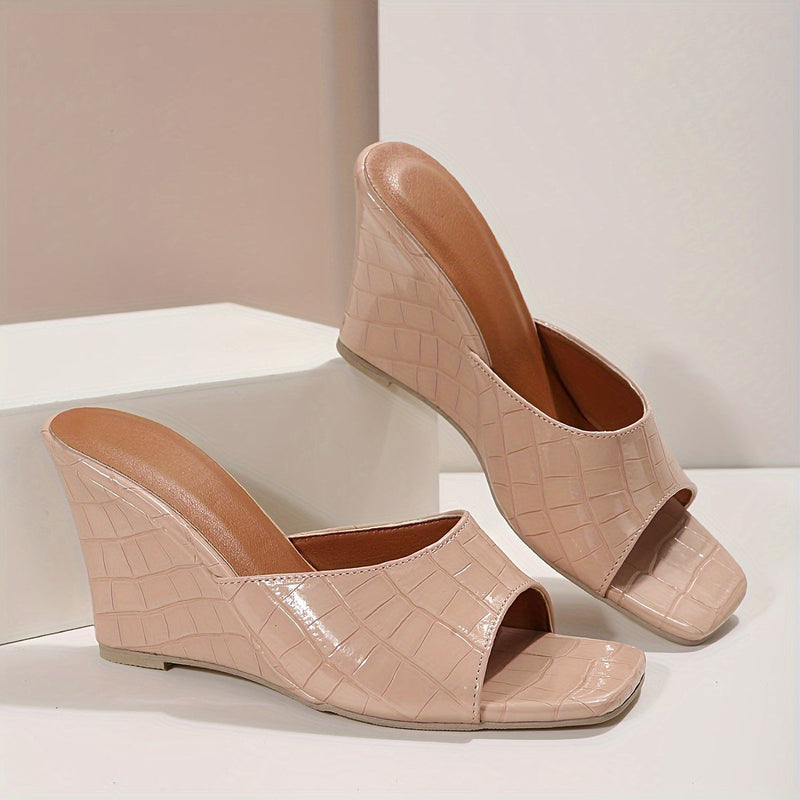 Anaïs Women's Sandals | Wedge, Square Toe