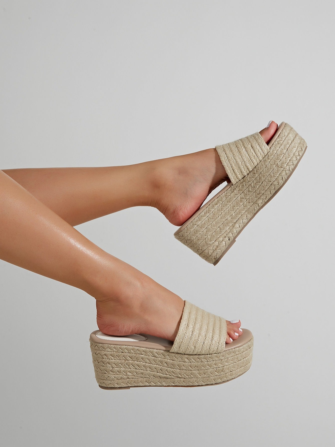 Nora Women's Platform Espadrilles - front view