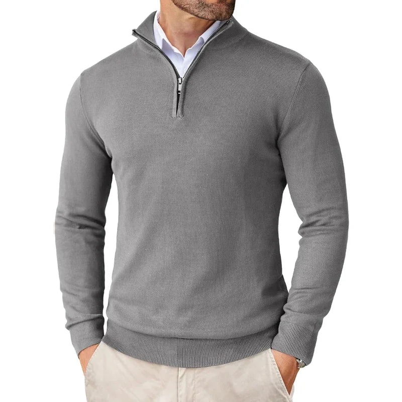 Sawyer Men's Sweater - close-up detail