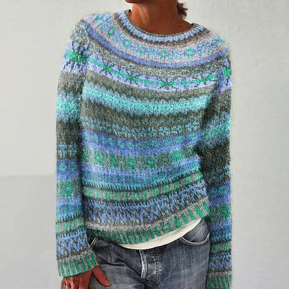 June Women's Sweater - fabric and finish detail