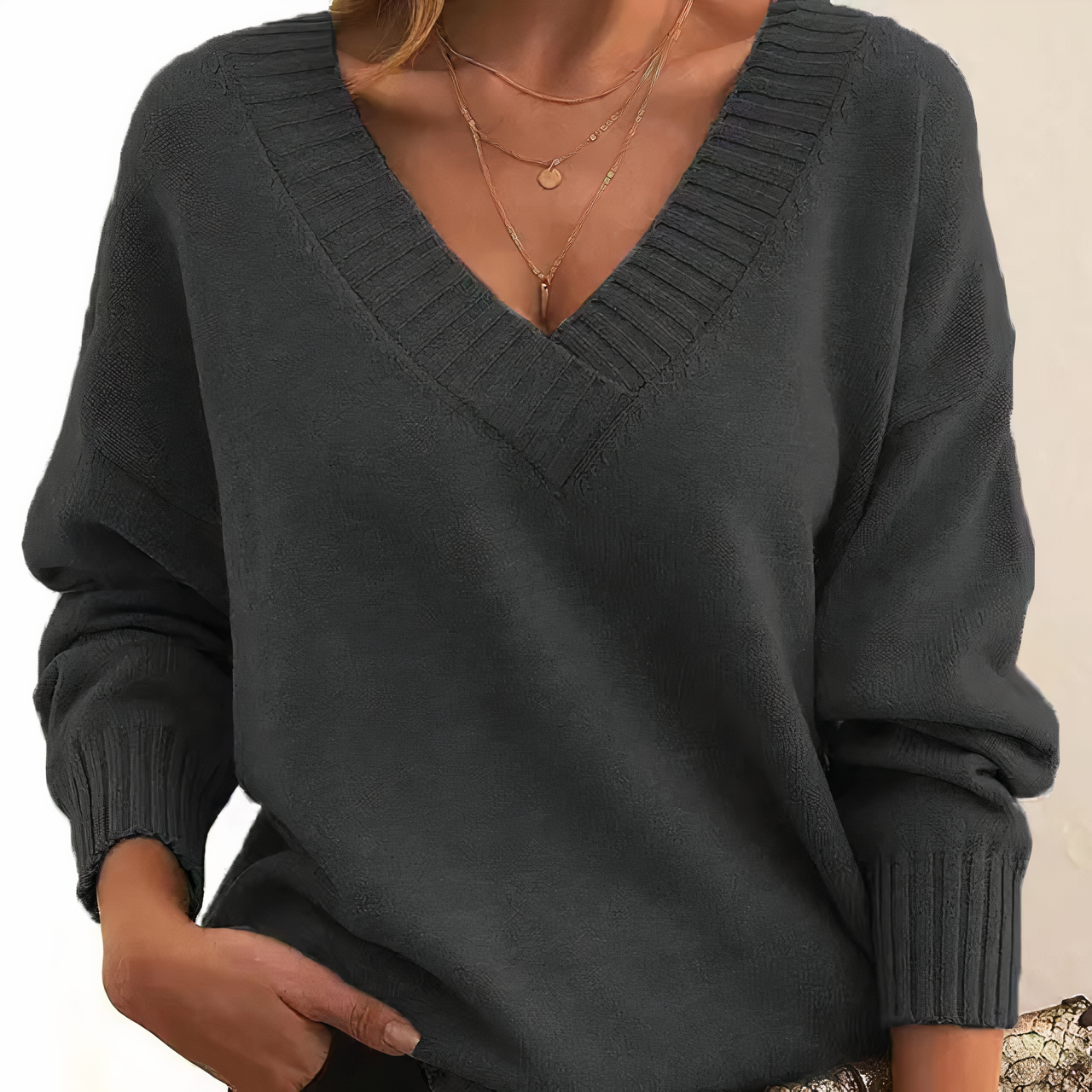 Alba Women's Sweater - styled view