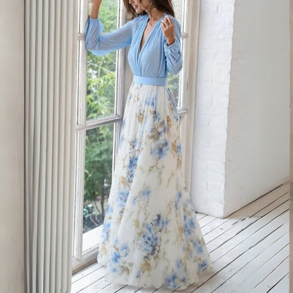 Genevieve Women's Maxi Dress - fabric and finish detail