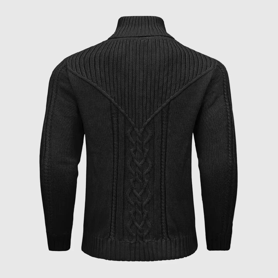 Desmond Men's Sweater - close-up detail