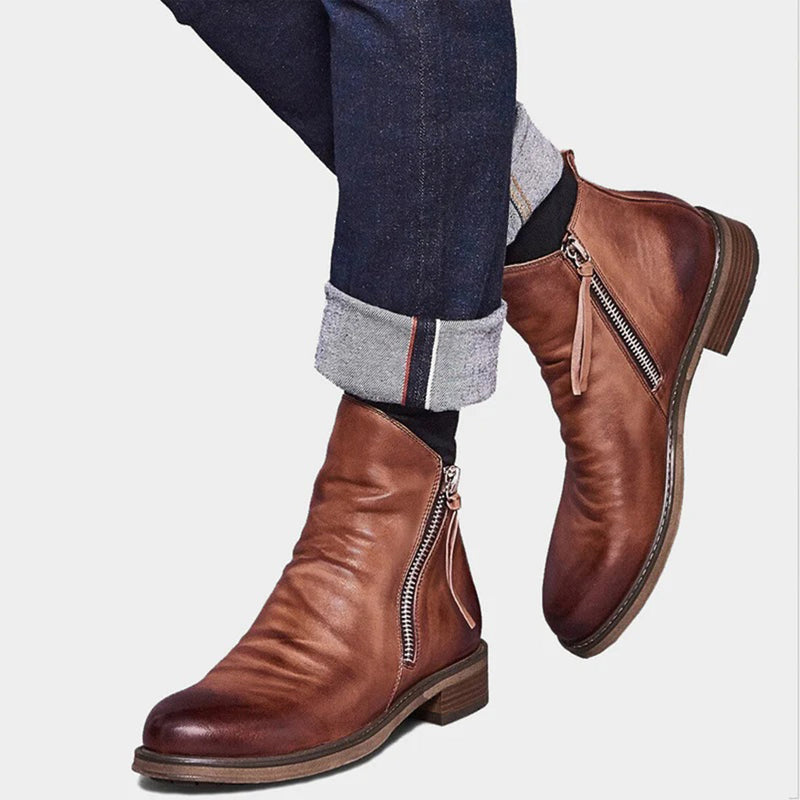 Nolan Men's Ankle Boots - styled view