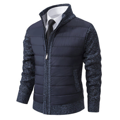 Soren Men's Puffer Jacket - styled view