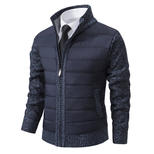 Soren Men's Puffer Jacket - styled view