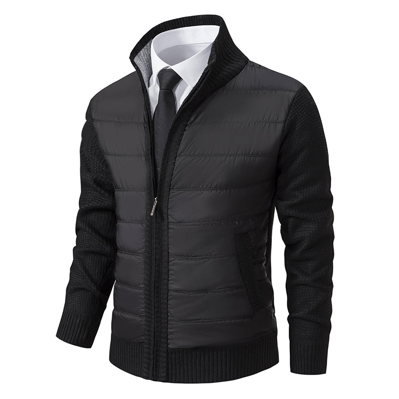 Soren Men's Puffer Jacket - full-length view