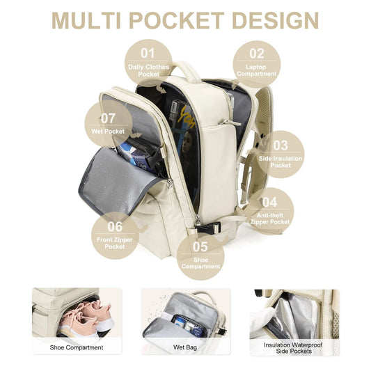Anouk Women's Backpack - styled view