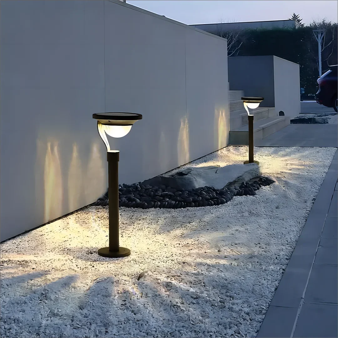 River Solar Lights - front view
