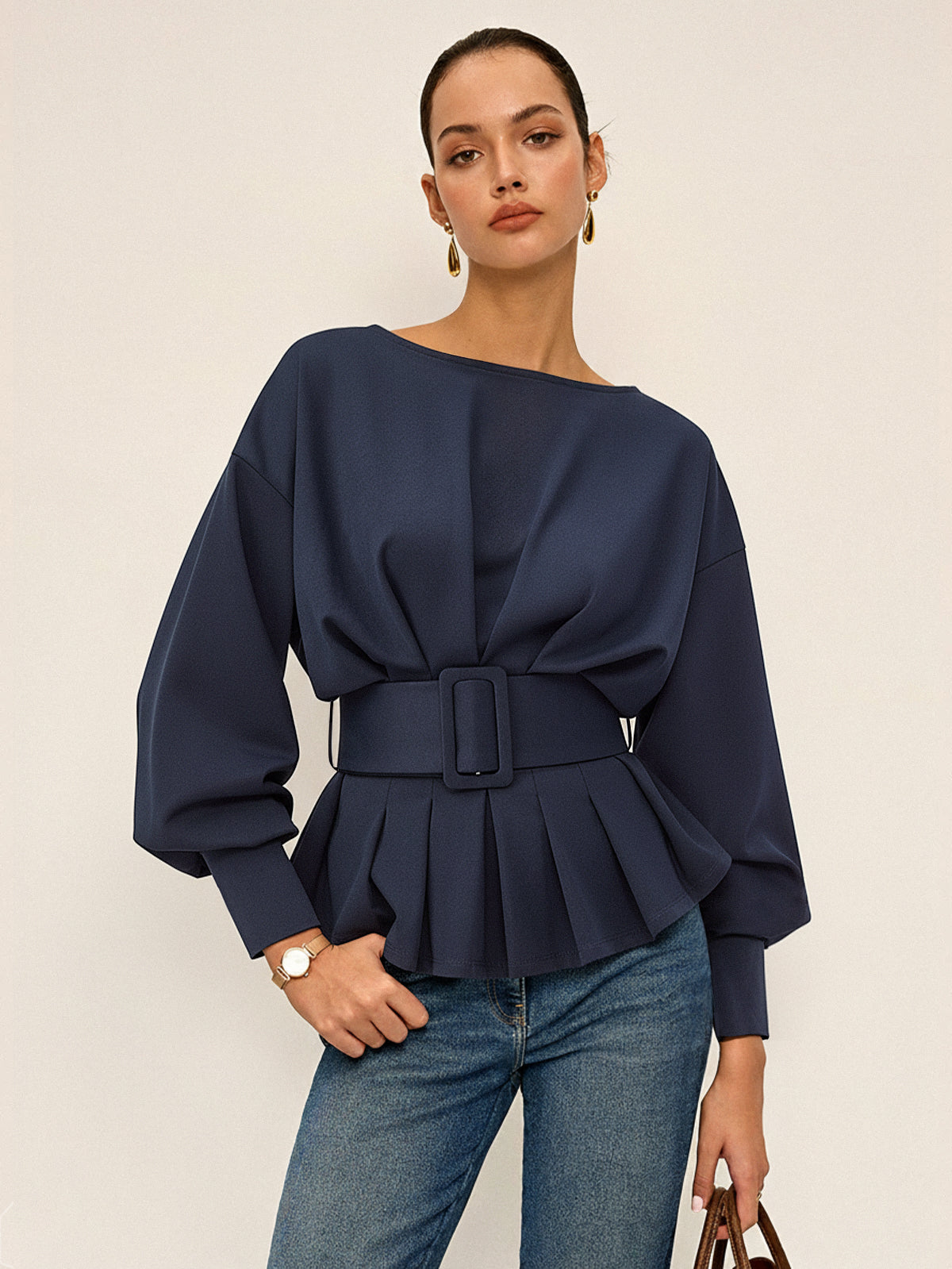 Saskia Women's Sweatshirt - front view
