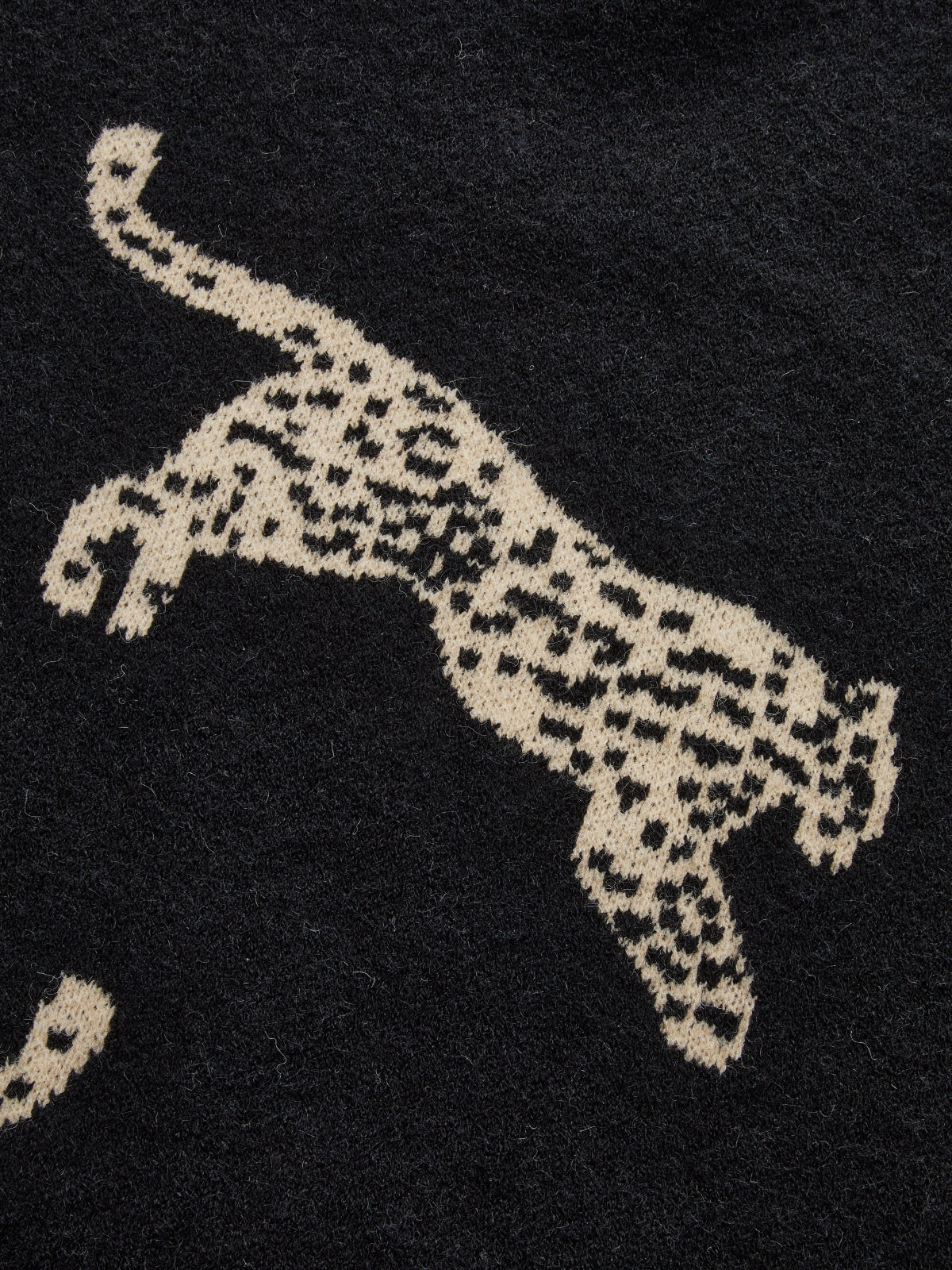 Talia Women's Leopard Sweater - back view