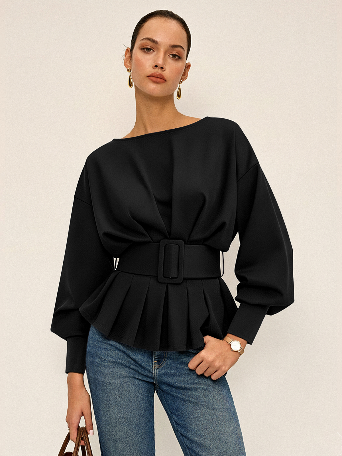 Saskia Women's Sweatshirt - front view