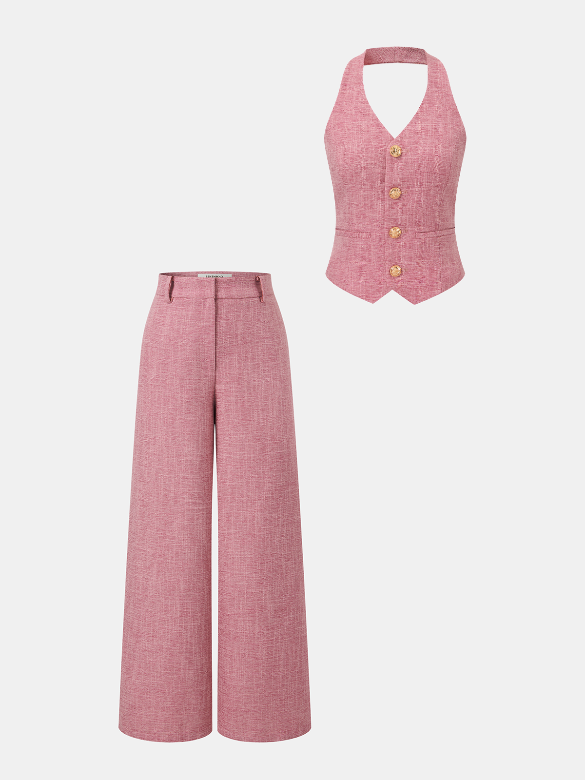 Wilda Women's Wide Leg Two-piece Set - front view