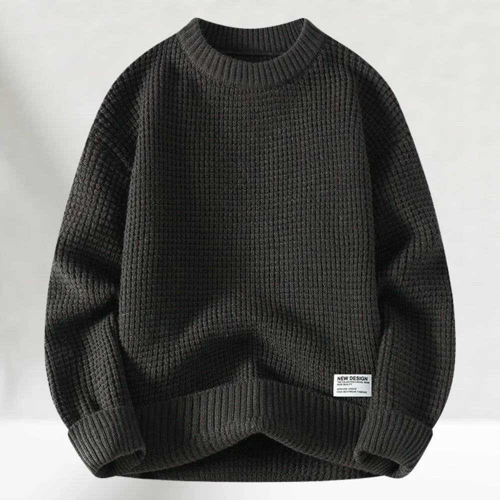 Reuben Men's Sweater - styled view
