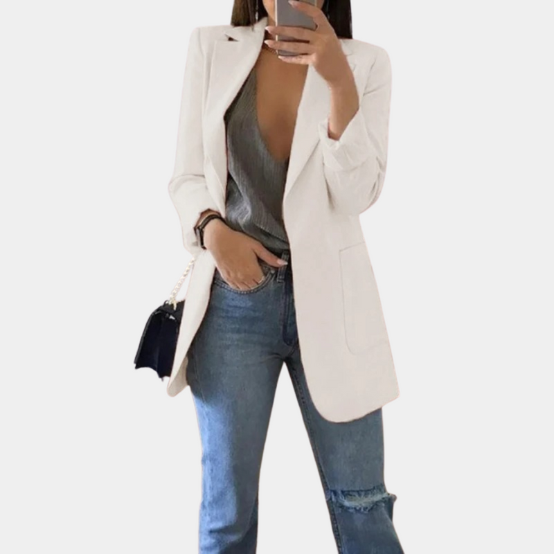 Maren Women's Blazer - full-length view