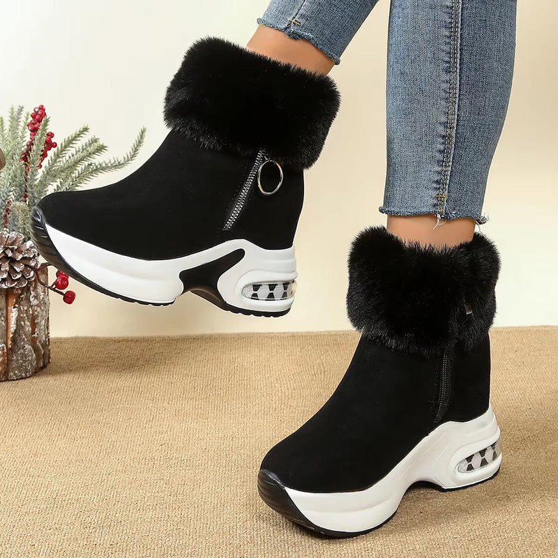 Ulla Women's Platform Boots - shown in use