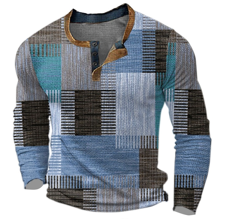 Ambrose Men's Sweater - fabric and finish detail