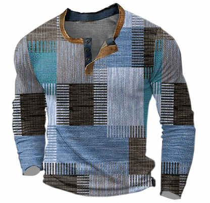 Ambrose Men's Sweater - fabric and finish detail